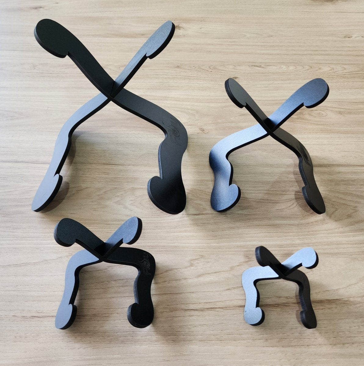 Display Stand Large - Satin Black Finish - Fiery Creations Ltd