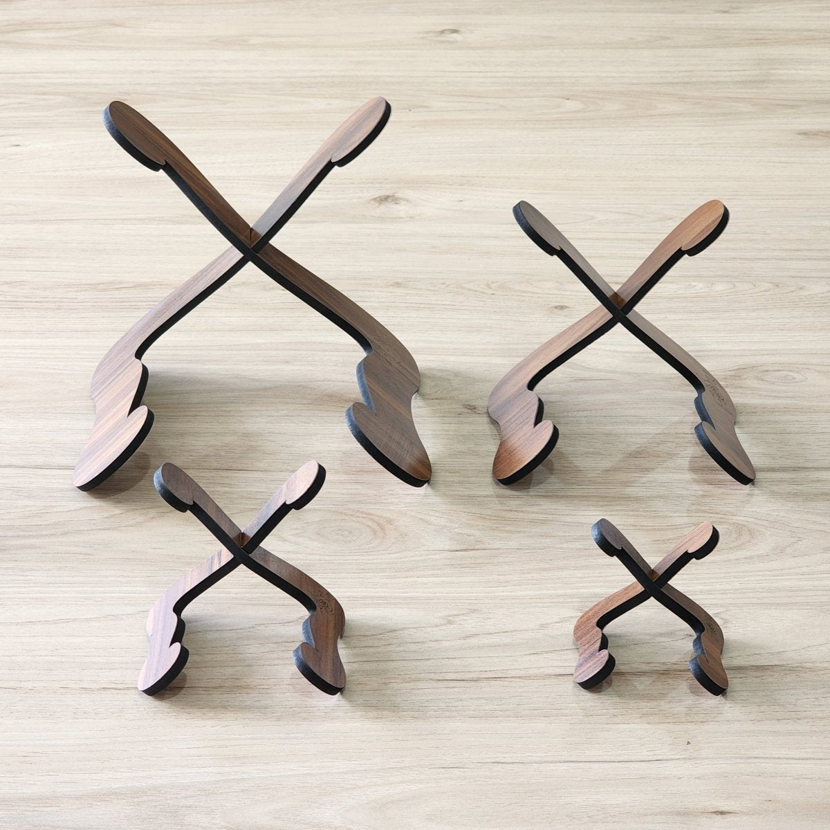 Display Stand Large - Stained Rimu Finish - Fiery Creations Ltd
