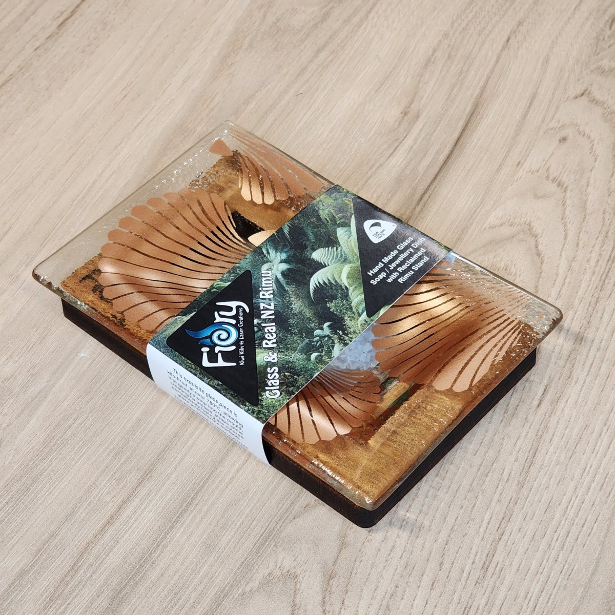 Shells Dish w/Rimu Base Copper - Fiery Creations Ltd