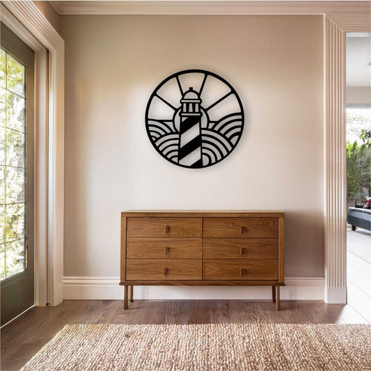 Lighthouse Scene Wall Art