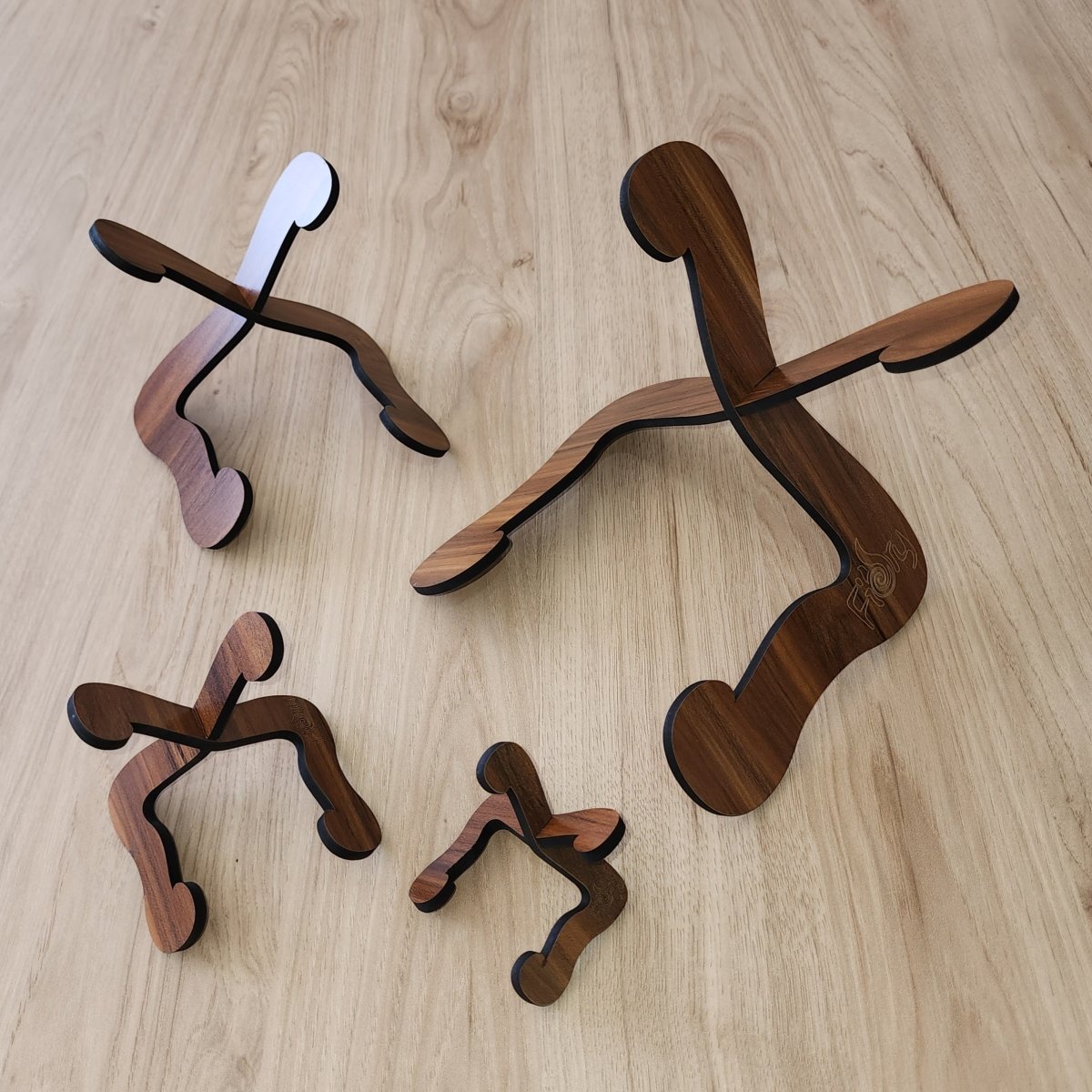 Display Stand Medium - Stained Rimu Finish – Fiery Creations